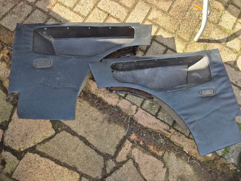 Triumph Herald Vitesse saloon rear quarter card panels 