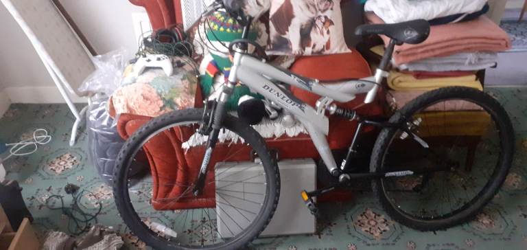 Dunlop Mountain Bike - Silver, Good Condition