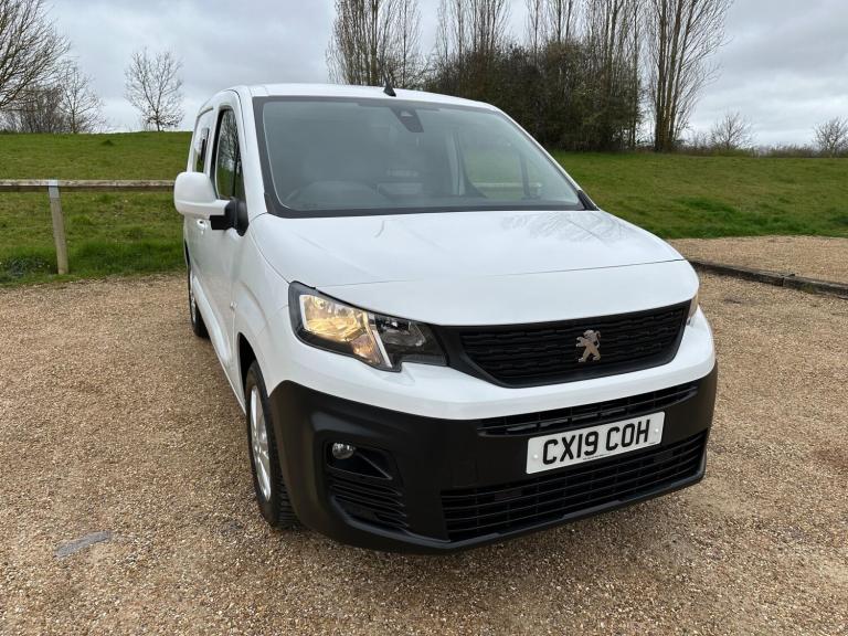 2019 Peugeot Partner 1.6 BlueHDi 1000 Asphalt Standard Panel Van SWB Euro 6 (s/s) 5dr PANEL VAN D...