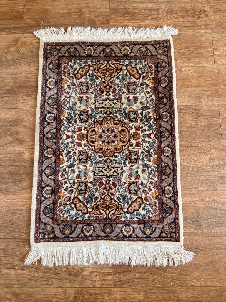 Handmade Vintage Persian Area Rug
