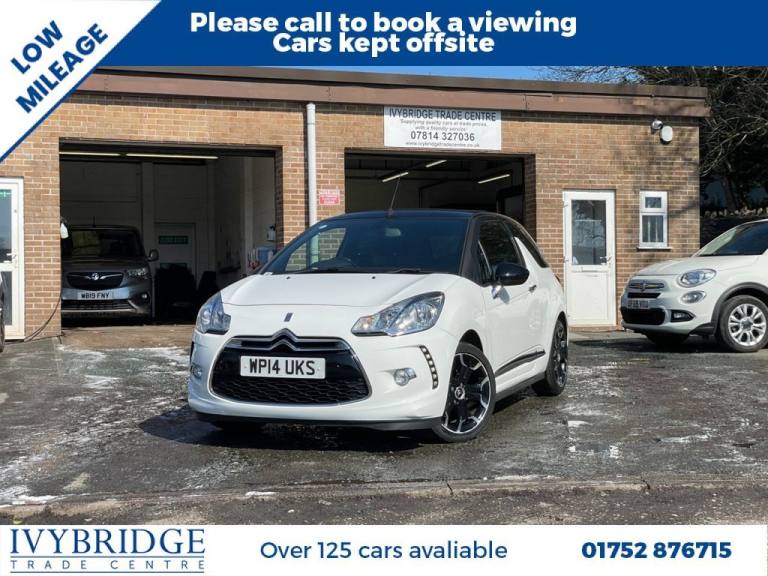 2014 14 CITROEN DS3 CABRIO 1.6 E-HDI AIRDREAM DSTYLE PLUS CONVERTIBLE 2DR DIESEL