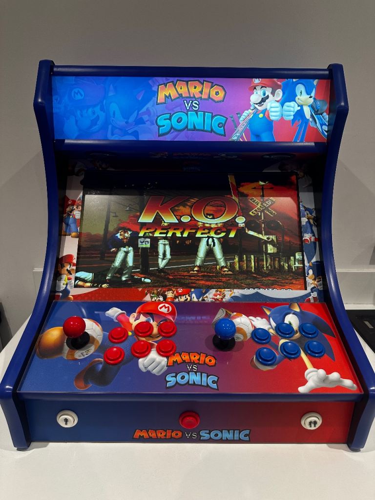  Bar Top Arcade Games Machine with over 3000 Games Sonic vs Mario