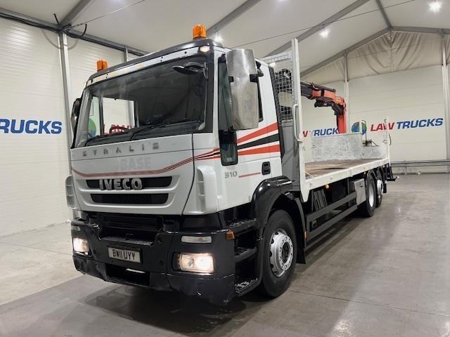 Iveco Stralis 310 6x2 Flatbed Brick Grab