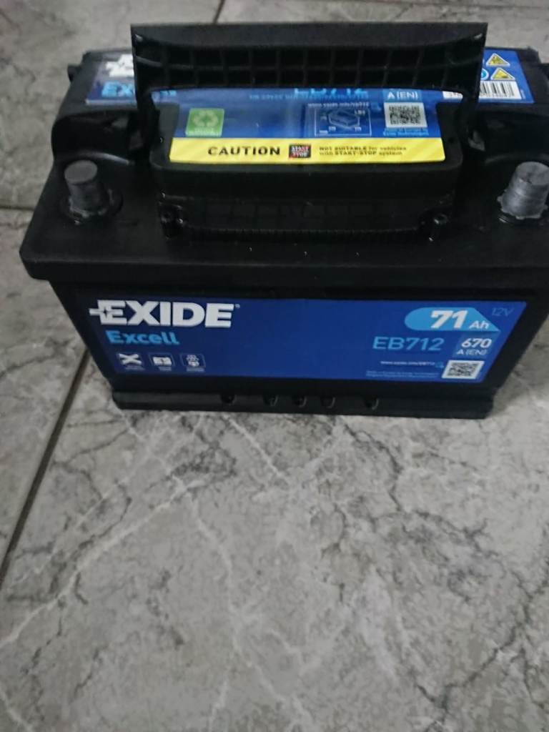 Like new battery 12v 71ah 760a 