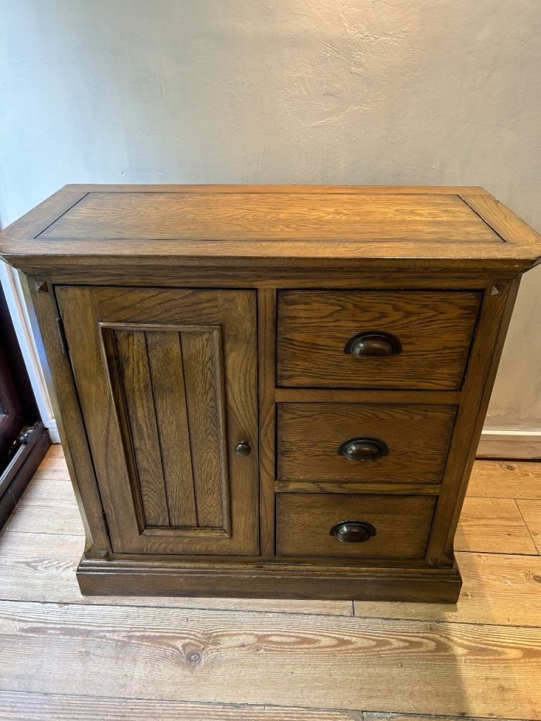 Walnut rustic cabinet