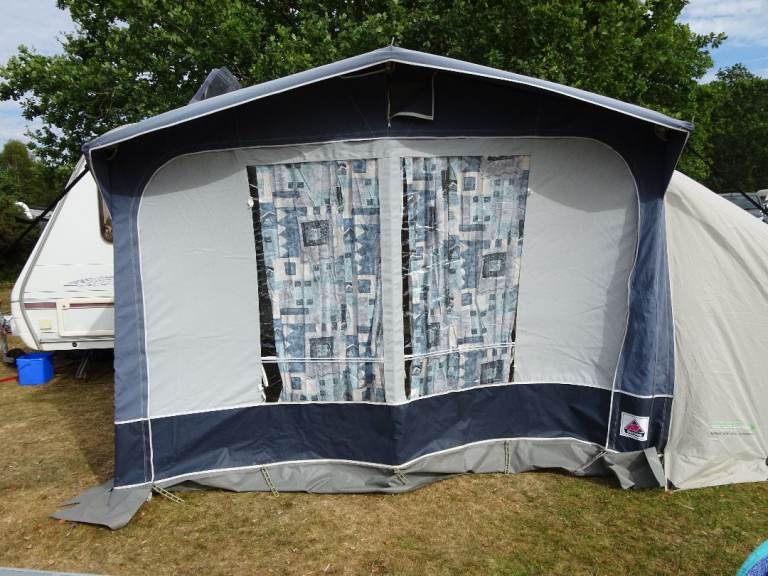 Caravan Porch Awning and Bedroom Annex