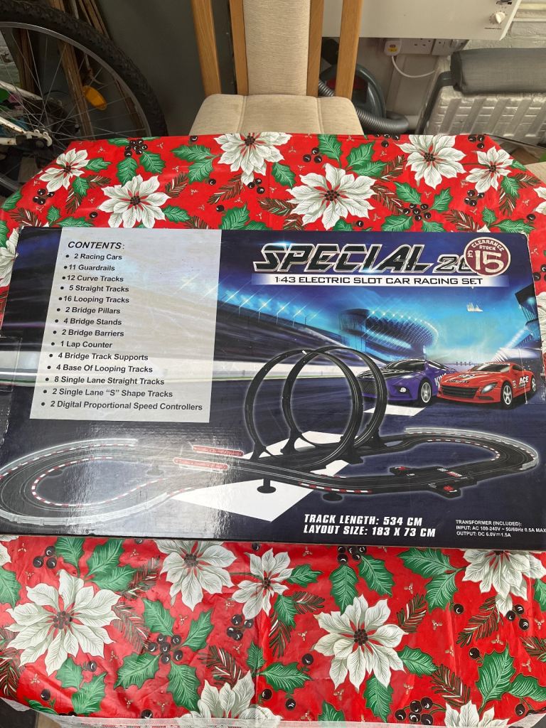 Scalextrics type Slot Car racing game