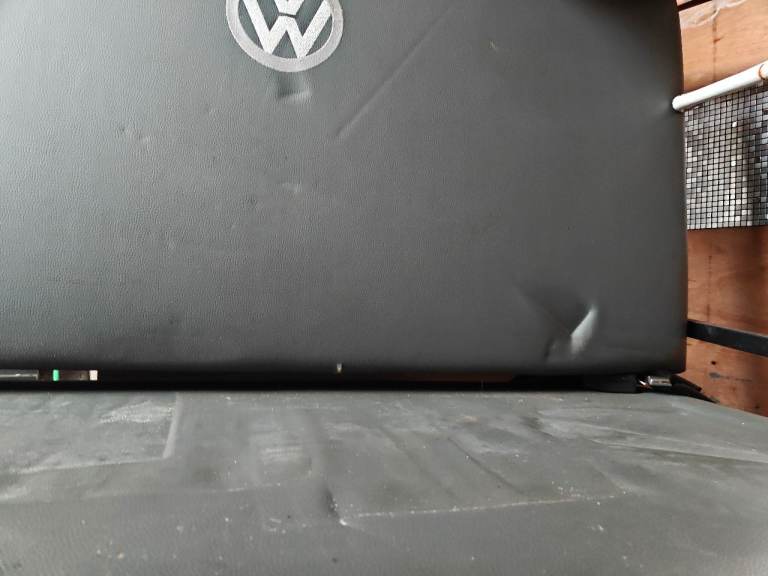 VW transport rock and roll bed
