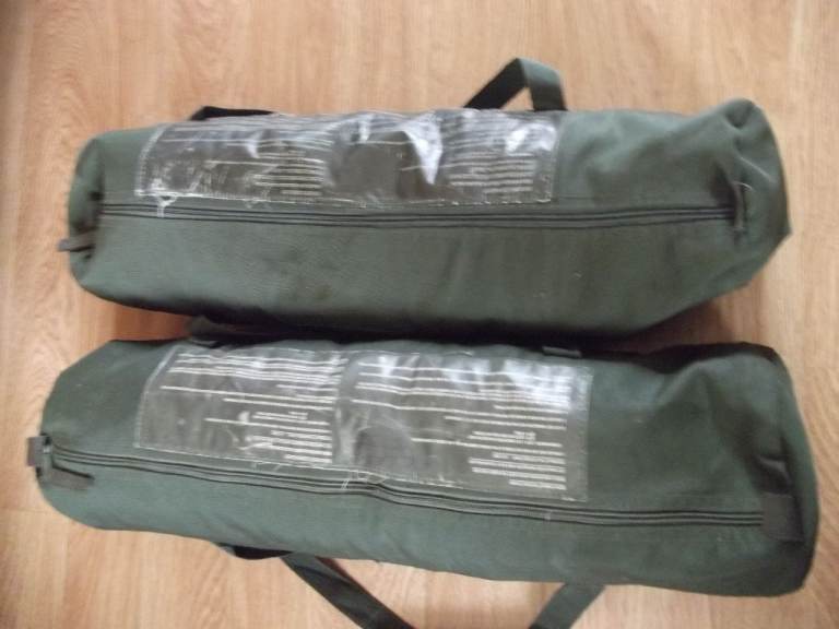 2 x Genuine British Army Cot Mounted / Freestanding Mosquito Insect Net