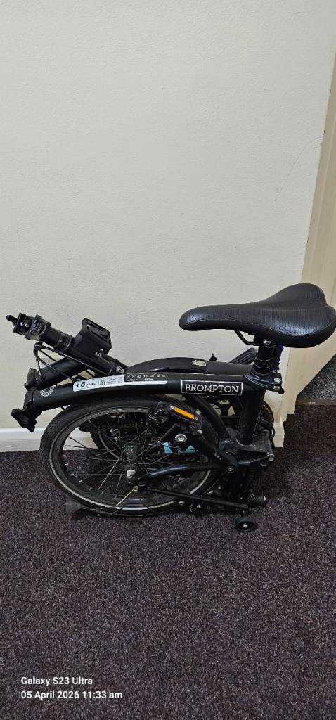 Brompton C Line H2L folding bicycle