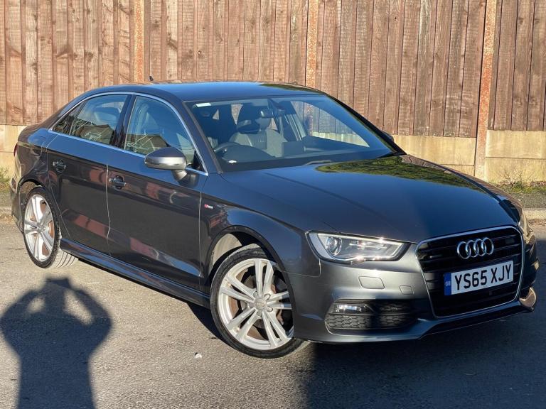 2015 Audi A3 2.0 TDI S line S Tronic quattro Euro 6 (s/s) 4dr (Nav) SALOON Diesel Automatic