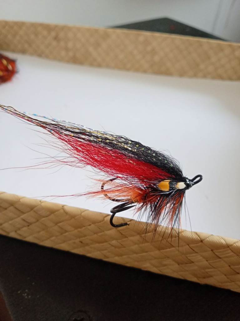 Salmon flies hand tied 