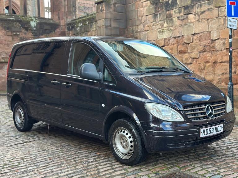 2007 Mercedes-Benz Vito 115CDI Van PANEL VAN Diesel Manual