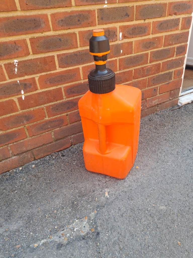 Motor bike fuel can