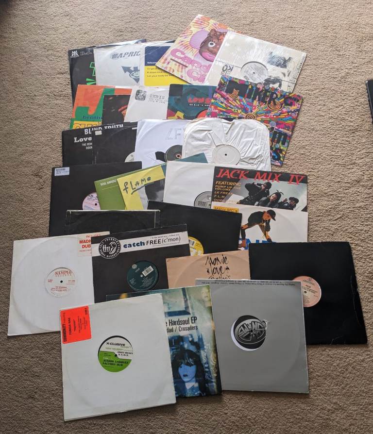 1990s House Music Collection 12" Vinyl House Music Joblot All Listed (3)