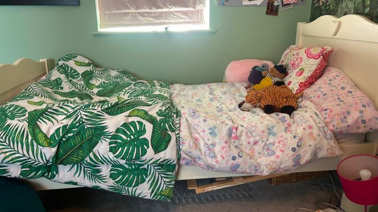 Single wooden bed - from Aspace 