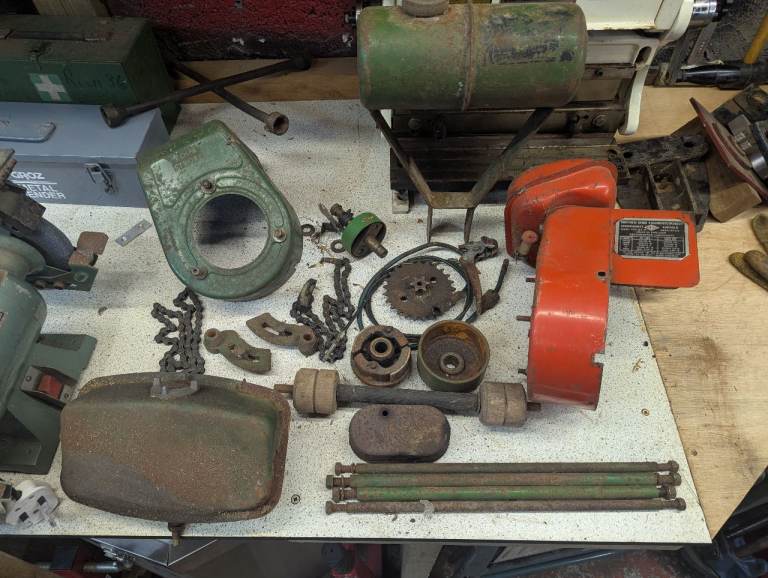 Vintage Lawn Mower or stationary engine Parts