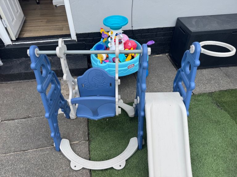 Baby Swing & Slide Set