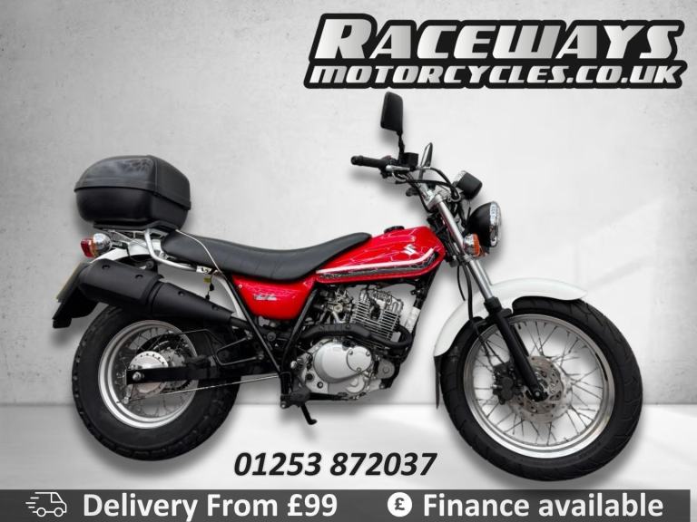 SUZUKI VAN VAN 125 RV 125 RED 2014, 14 REG JUST 7,096 MILES, USED MOTORCYCLE