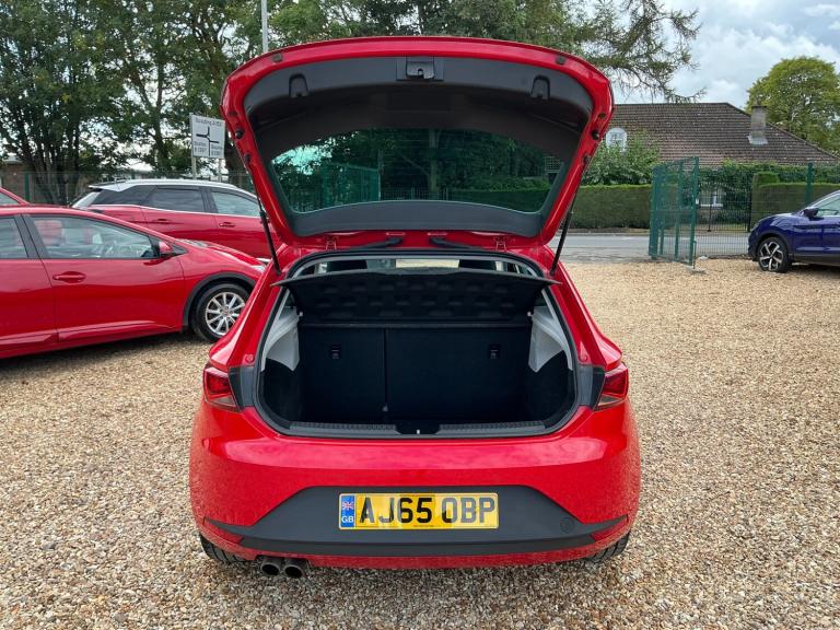 2016 SEAT Leon 1.4 TSI 125 FR Black Technology 5dr HATCHBACK Petrol Manual