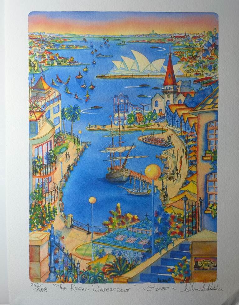 Ashley Allan “The Rocks Waterfront” Sydney