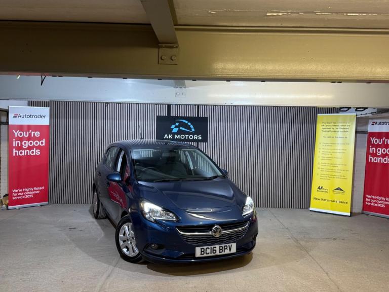 2016 Vauxhall Corsa 1.4 Design 5dr Auto HATCHBACK PETROL Automatic