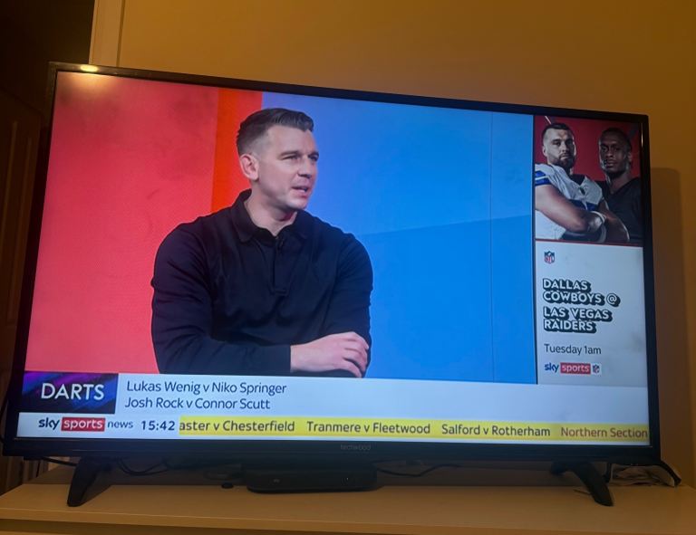 image for 50 inch techwood smart TV