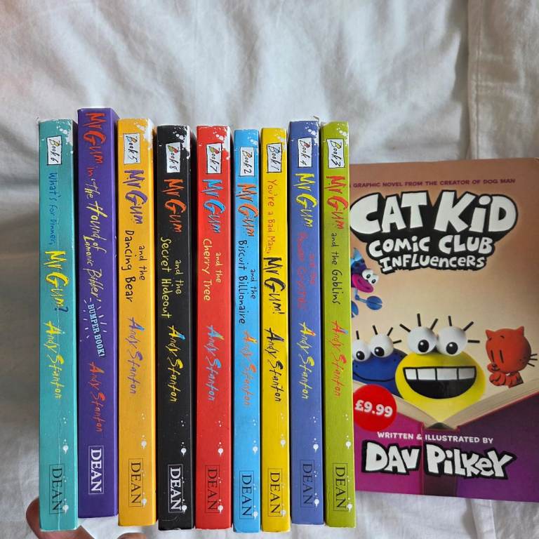 Mr Gum Book Series & Cat Kid Comic Club – Good Condition