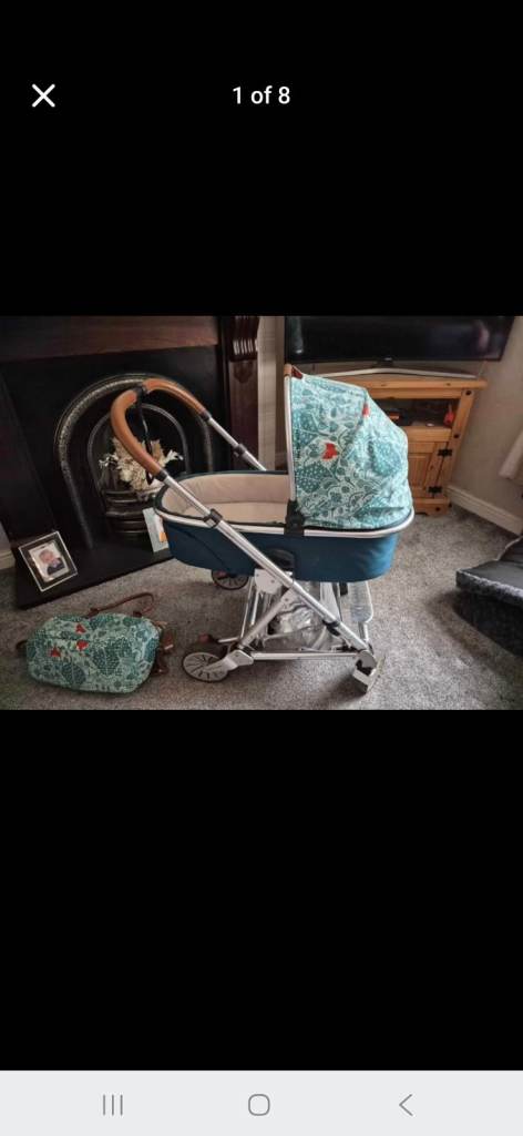 Limited edition mamas and papas Pram Pushchair Carrycot Set - Good Condition