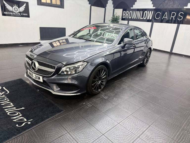 Mercedes-Benz CLS CLS220 BLUETEC AMG LINE 15 PLATE 63000 MILES LEATHER AUTO