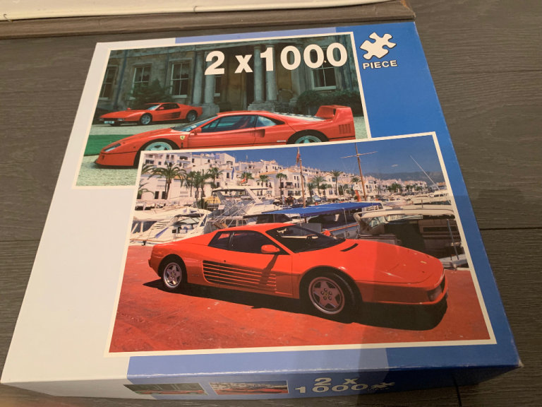 FERRARI ZIG SAW PUZZLE