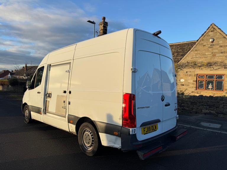 2019 Mercedes-Benz Sprinter 2019 MERCEDES BENZ SPRINTER 2.1 314 CDI RWD L2 H2 EURO 6 FRIDGE VAN R...