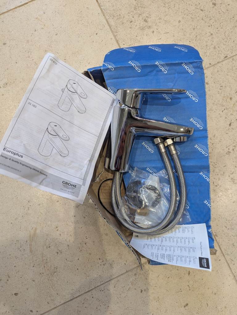 Europlus Grohe tap mixer - never used 