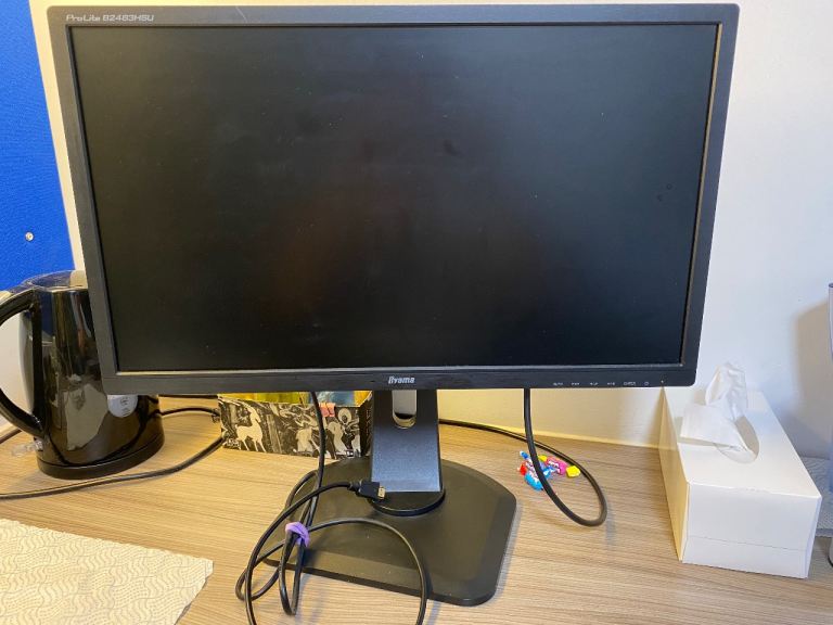 iiyama ProLite B2483HSU Monitor – Good Condition