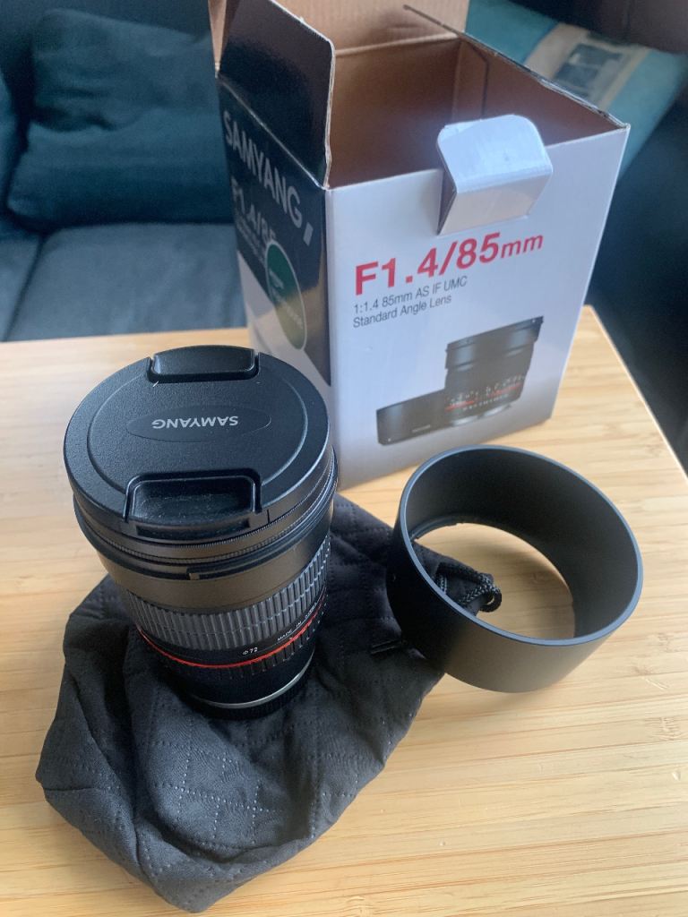 Samyang 85mm f/1.4 AS IF UMC lens for Sony E mount