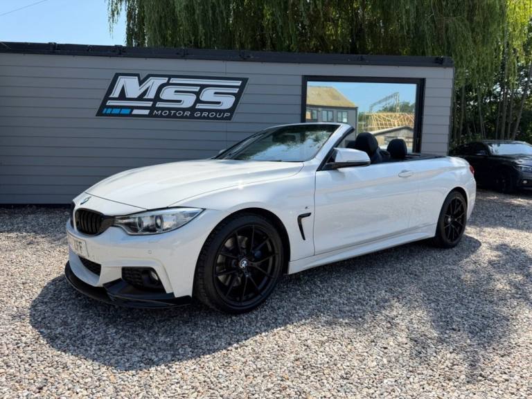2017 BMW 4 Series 2.0 420d M Sport Convertible 2dr Diesel Auto Euro 6 (s/s) (190 ps) Convertible ...