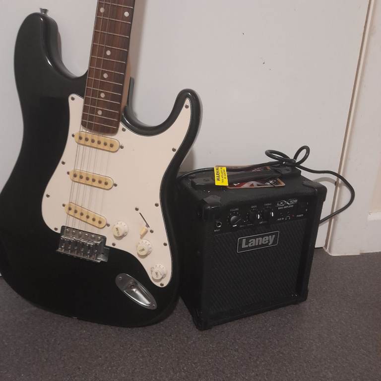 Guitar and amplifier for sale 