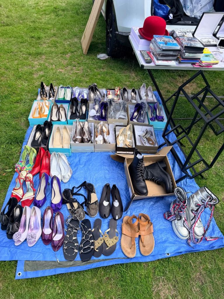 Big Job Lot of Ladies Heels, Sandals, and Boots - Various Styles