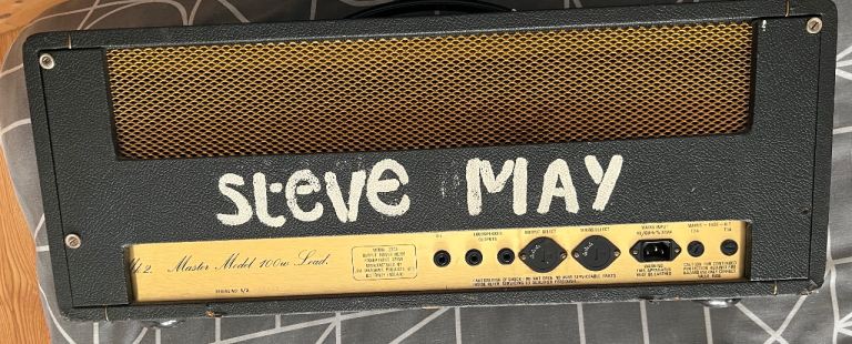 Marshall 1960s-70s 100 watt Super bass amp plus Marshall 100 watt white amp chassis 