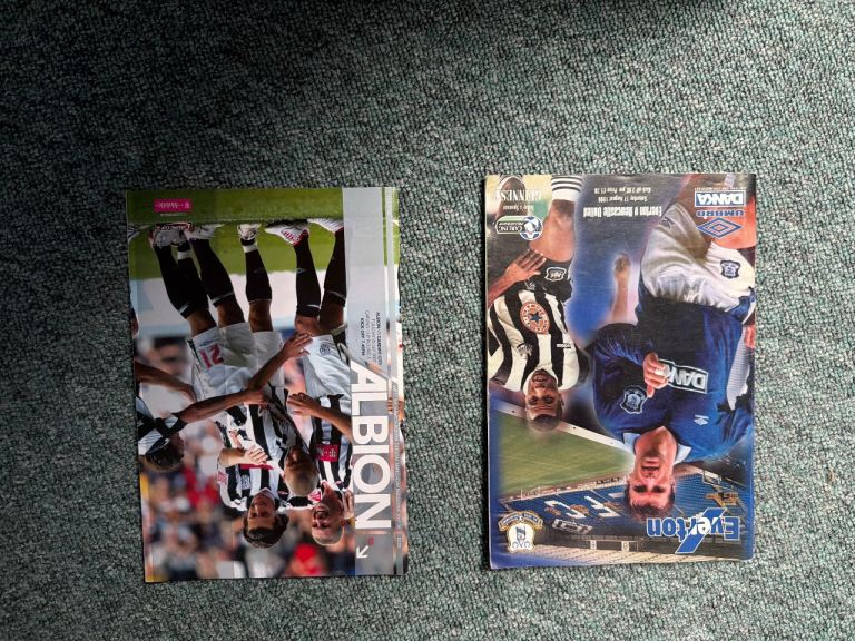Football programmes 