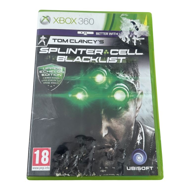Tom Clancy’s Splinter Cell: Blacklist for Xbox360, Upper Echelon Edition