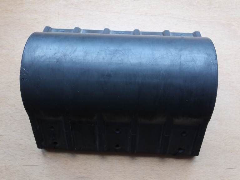 4x4 COACH BUS TRUCK LORRY BIG BLACK RUBBER BUMPER CORNER TRIM 194x150mm 616g