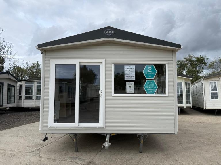 2023 ABI 2 Bed Static Caravan - DG, CH, Patio Doors, Ensuite - Offsite Sale