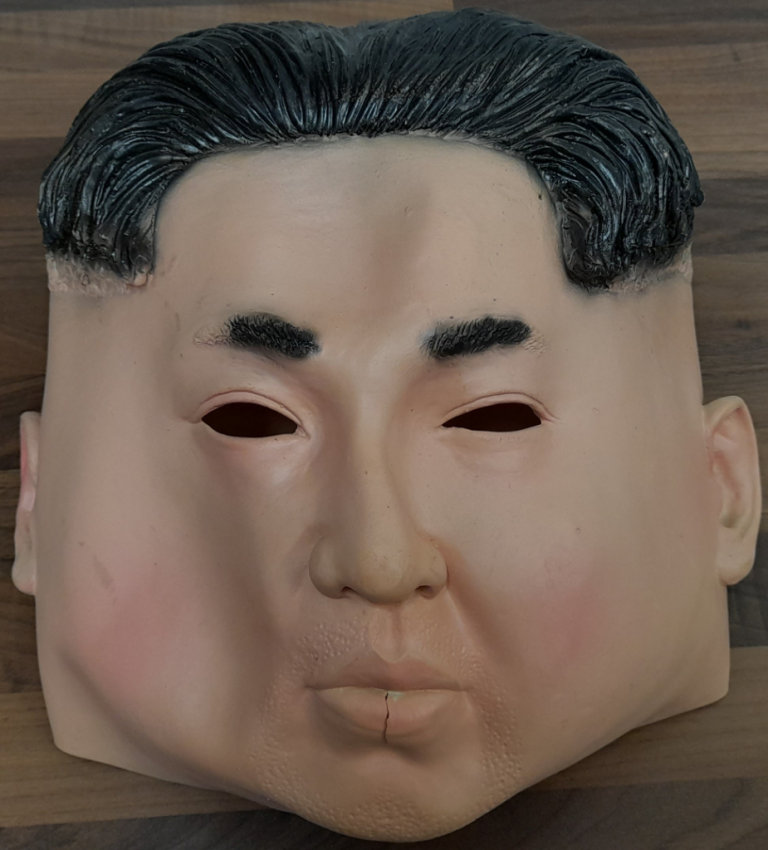 Kim Jong Un Latex Mask. Good Condition. Leeds LS2. Fancy Dress Party Costume. Rubber Realistic Human