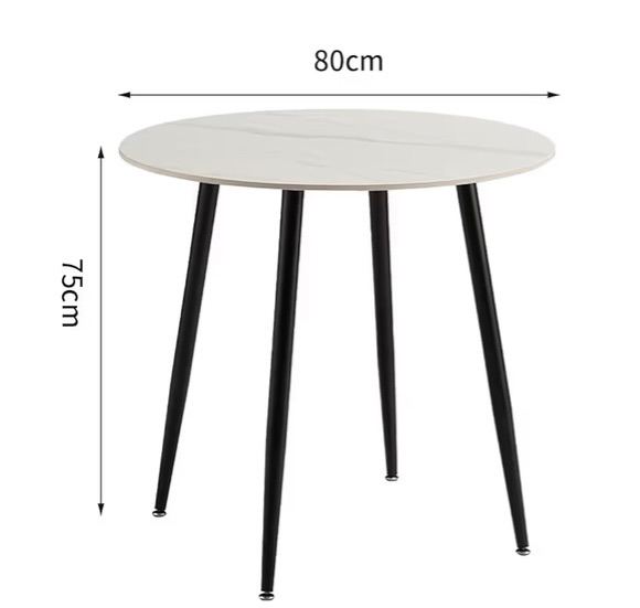 Brand New Round Dining Table – 80cm (Unopened Box)
