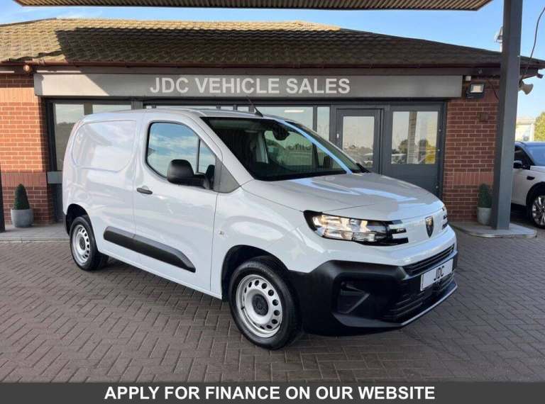 2024 Peugeot Partner 1.5 BlueHDi 1000 Professional Standard Panel Van 5dr Diesel Manual SWB Euro ...