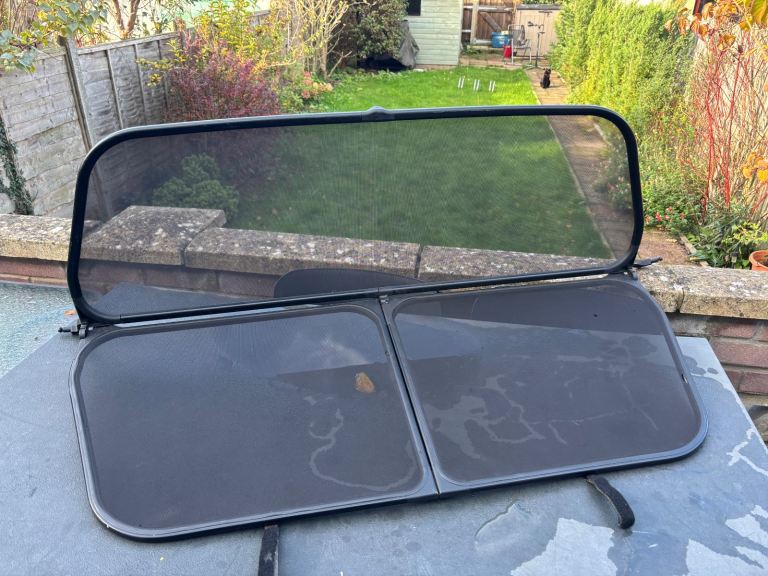 Saab 93 9-3 Convertible NG genuine folding wind deflector 