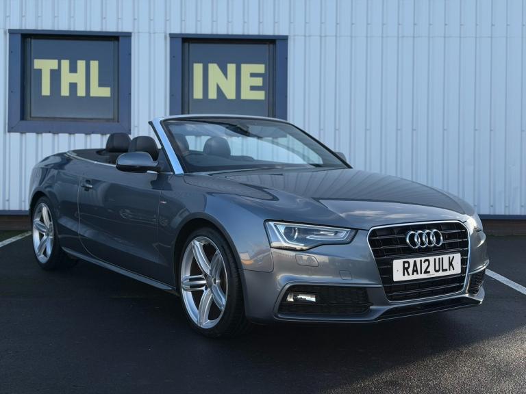 2012 Audi A5 2.0 TDI 177 S Line 2dr CONVERTIBLE Diesel Manual