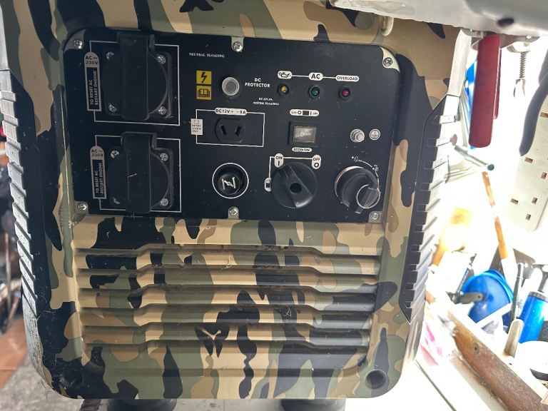 Bohmer-AG W5500i Inverter Generator – Camo, Good Condition