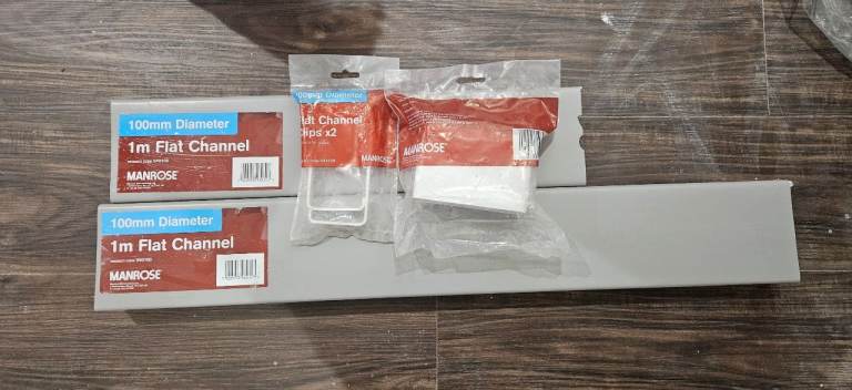 Manrose flat channel & accessories 